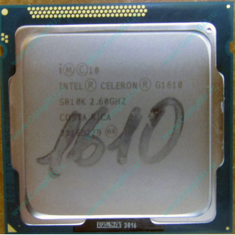 Процессор Intel Celeron G1610 (2x2.6GHz /L3 2048kb) SR10K s.1155 (Батайск)