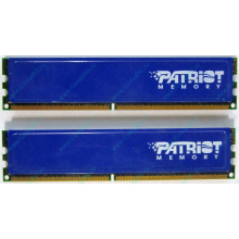 Память 1Gb (2x512Mb) DDR2 Patriot PSD251253381H pc4200 533MHz (Батайск)