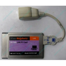 Сетевая карта для ноутбука 3COM Mehahertz 3CCFE574BT (PCMCIA) - Батайск