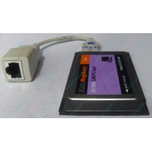 Сетевая карта для ноутбука 3COM Mehahertz 3CCFE574BT (PCMCIA) - Батайск
